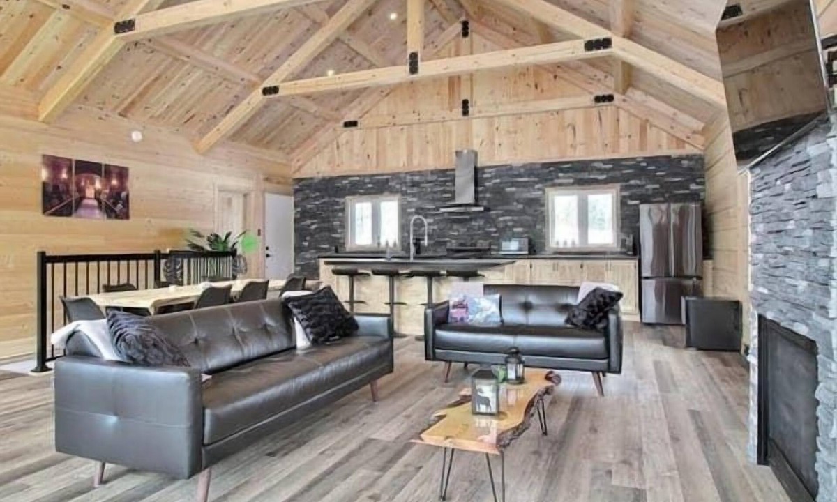 Saint-Philemon Ski Chalet | Chalet l'Amical Scandinave avec Spa by Alchalet