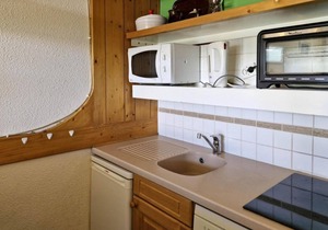 50m from resort center, 16th floor, view valley, tv, 29m², Les Arcs in Les Arcs