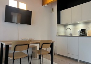 Charming T2 downtown with balcony, pets allowed in Samoëns