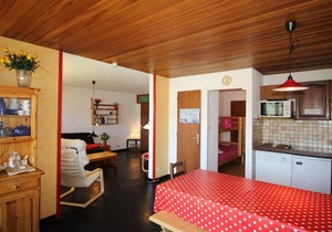 Ski-In/Ski-Out 2-Room Apartment with Cabins - Sleeps 8 - Near Shops and Childcare in Auris