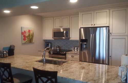 Forest Beach Condo | Panoramic Views of Little Traverse Bay in Harbor Springs