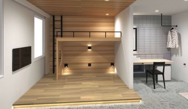 Accommodates 5 people Loft Suite Casual Modern /Kure Hiroshima in Kure
