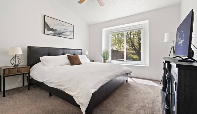 *Backyard*King*Parking*100Mbps*Smart TV*Bbq*W/D in Boise