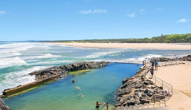 Banksia is a lovely two bedroom townhouse situated right on the edge of Murray's Beach. in Sawtell