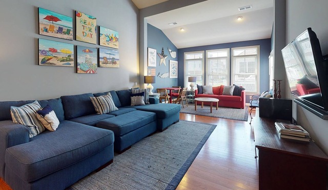 Bayside Resort townhouse w/ games, basketball court, shared sauna, gas grill in Selbyville