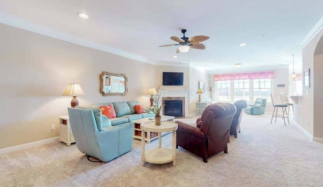 Bayside Resort with pools, golf, tennis, fishing, & spas plus beach shuttle in Selbyville
