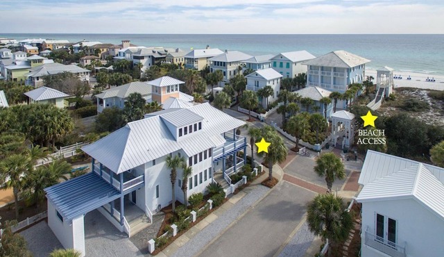 CELEBRATION BEACH HOUSE-29 PACES TO BEACH WALKOVER-CARILLON BEACH-8 BEACH CHAIRS in Panama City Beach