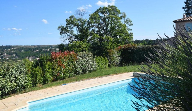 Charming Villa at Joyeuse France with Private Swimming Pool in Joyeuse
