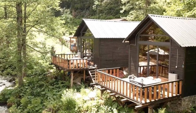 Cozy 2-bedroom chalet @Ayder KUZEY Houses in Kume Evleri