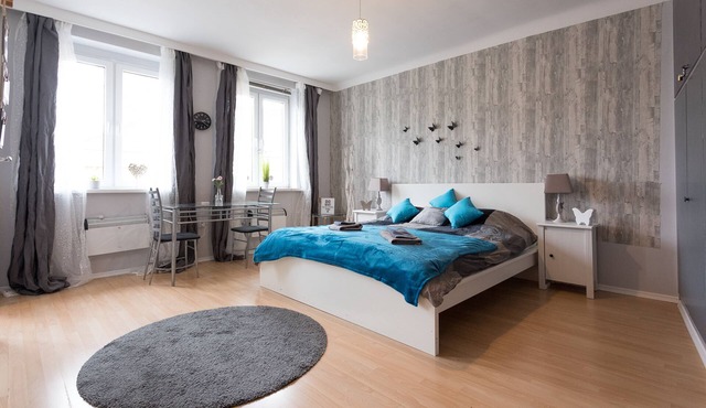 Cute Red Star Studio City Center in Leopoldstadt