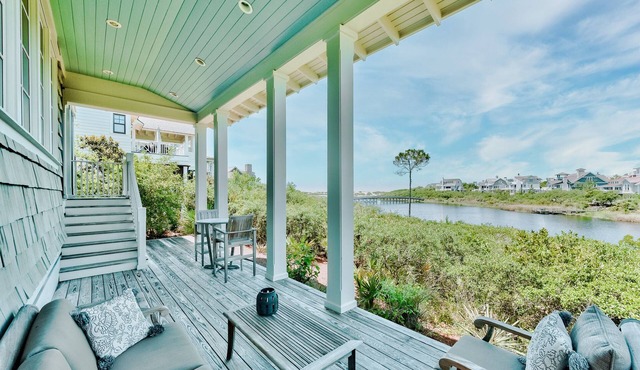 Lakefront + Gulf Views in WaterSound- 217 Gulf Bridge Lane in WaterSound