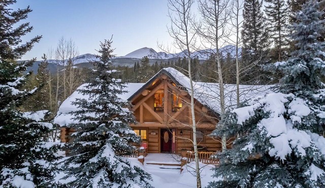 Luminary Log Chalet | Seclusion & Skiing Nearby, Private Hot Tub in Breckenridge