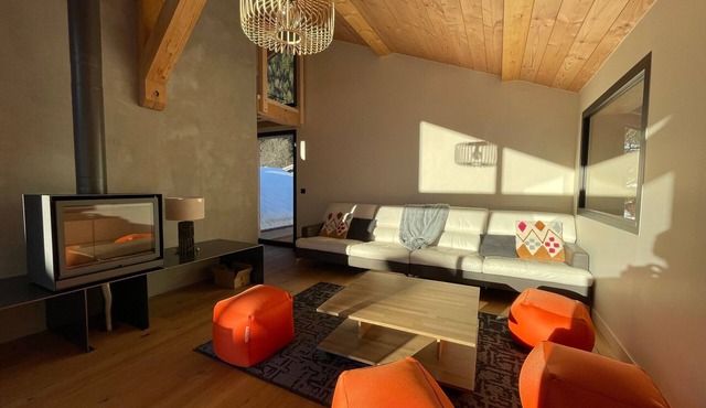Spacious chalet with jacuzzi, pets allowed and private parking in Chamonix-Mont-Blanc