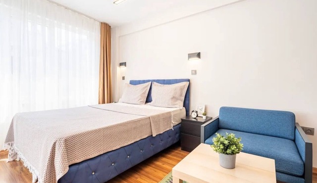 Stylish 3rd-Floor Studio - Fully Equipped - Fast WiFi & AC in İstanbul