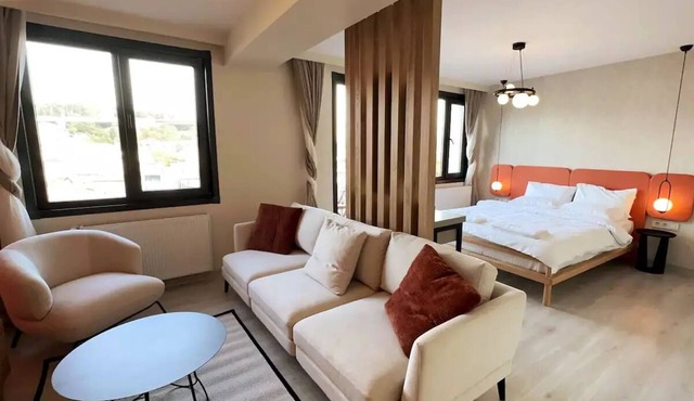 Stylish Studio & Bosphorus View in Istanbul