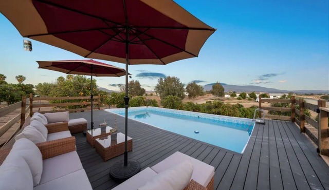 Temecula Wine Country Pool Spa,BEST LOCATION,VIEWS,Citrus Grove,Hot Air Balloons in Temecula