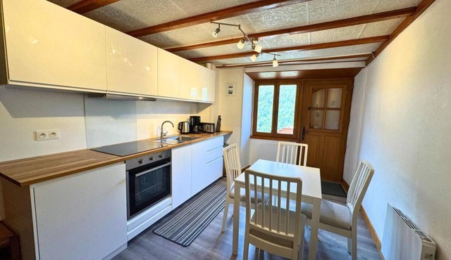 Terrace, fireplace or stove, tv, ski locker, 30m², Les Menuires in Saint-Martin-de-Belleville