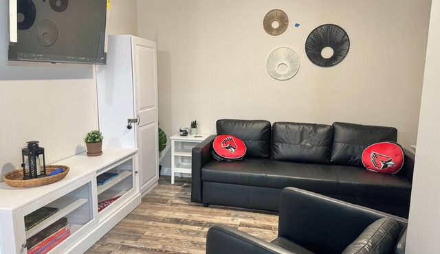 The Cardinal. Newly built 1-bedroom cottage w/WiFi and AC in delightful Muncie in Muncie