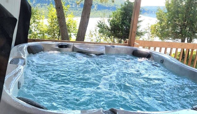 the Laurentides Private Log and Spa Escape in Rivière-Rouge