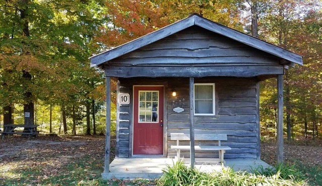 "Tom T" Camping Cabin #10 | Pet Friendly in Jackson Township