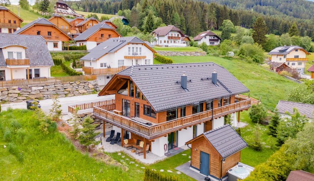 Wellness chalet close to the ski slopes in Sankt Margarethen im Lungau