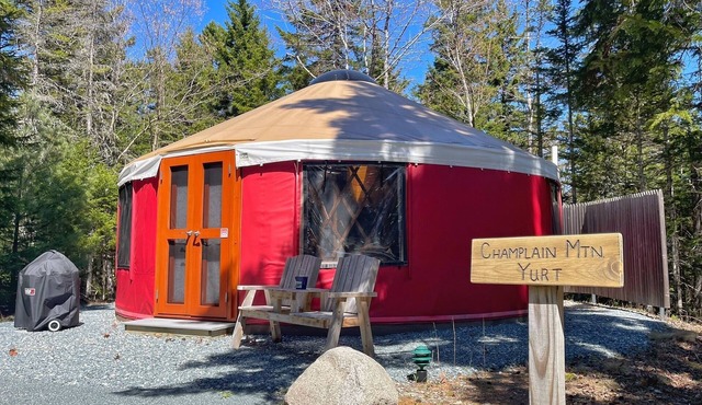 Yurt Glamping on the Quiet-side of Acadia National Park! in Southwest Harbor