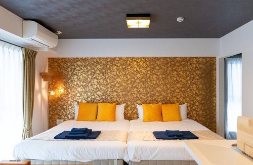 Chikusa Ward Apartment | Hinata 2Gold Luxury RoomThe WaGold Leaf Chamber/Nagoya Aichi