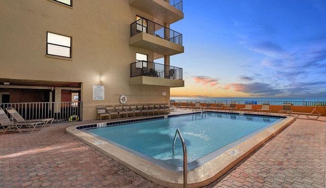 🌴 Las Brisas 201 — Renovated 3BR Gulf Front Condo with Room for 8 in Madeira Beach