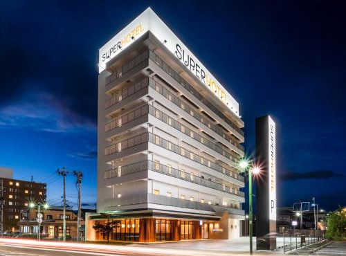 Super Hotel Yamagata Sakurambo-Higashine Station Front in Higashine